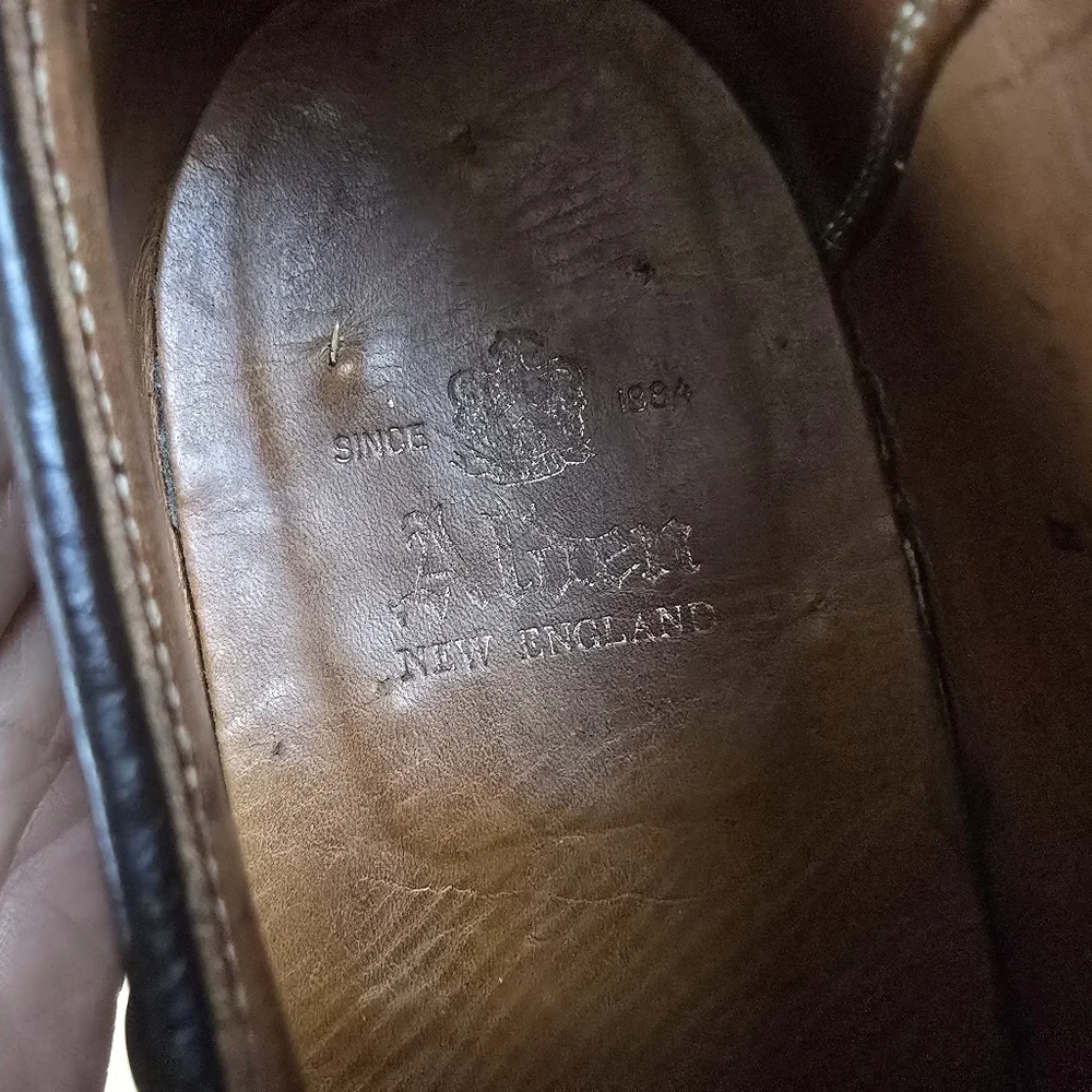 Alden Traditional Saddle Shoes 994 Shell Cordovan
